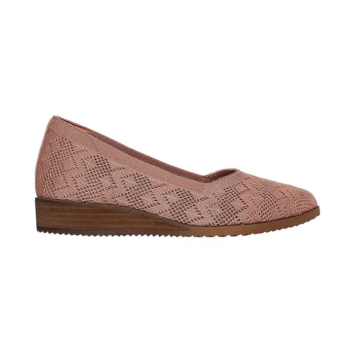 کفش روزمره زنانه اسکچرز مدل Modern Comfort Cleo Sawdust - With Grace