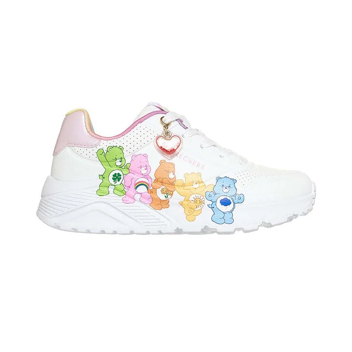 کفش روزمره دخترانه اسکچرز مدل Care Bears: Street UNO Lite - Care Bears BFFs