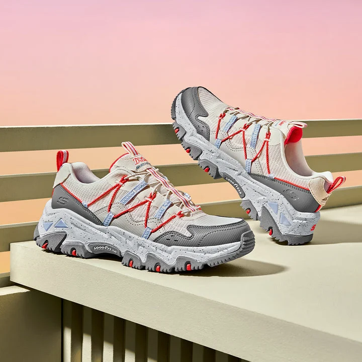 کفش طبیعت‌گردی زنانه اسکچرز مدل Outdoor D'Lites Hiker - Hillock