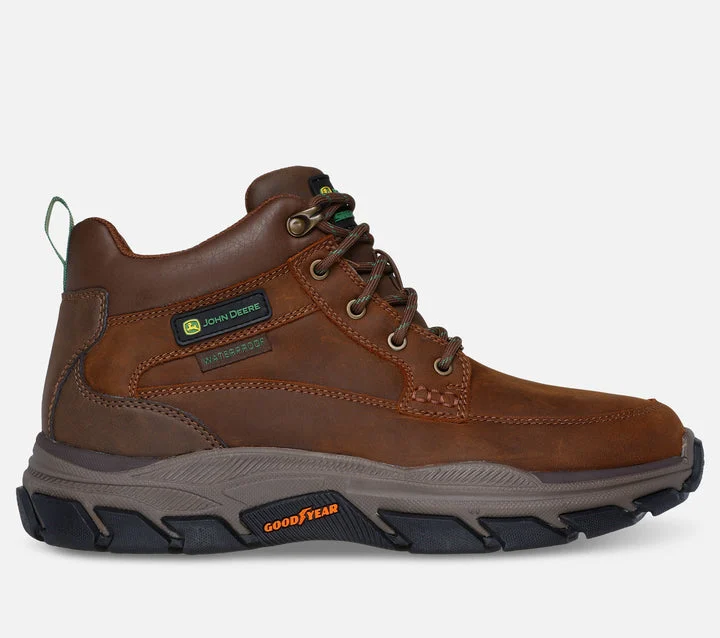 کفش بوت مردانه اسکچرز مدل John Deere Waterproof: Respected – Landin