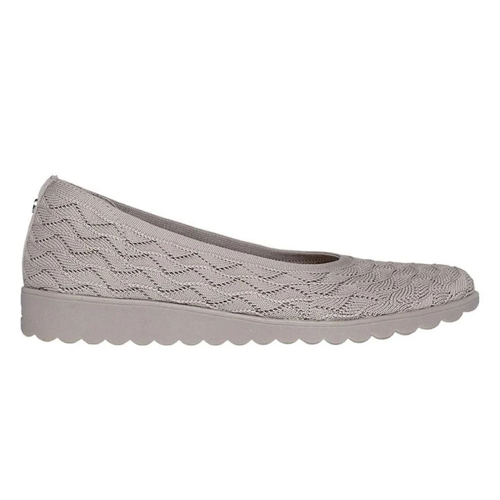کفش روزمره زنانه اسکچرز مدل Modern Comfort Arch Fit Cleo Wedge - Carefree Breeze