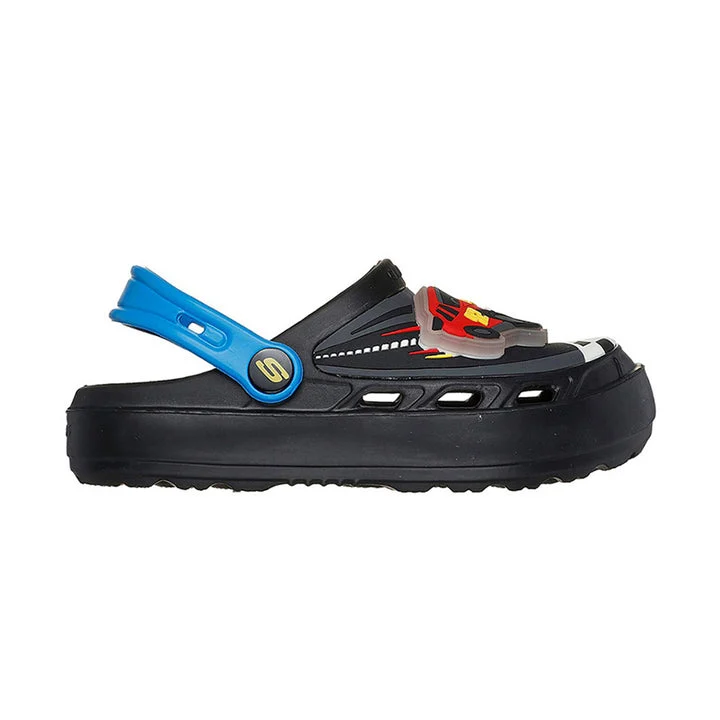 کفش روزمره پسرانه اسکچرز مدل Foamies Swifters - Motor-Brights