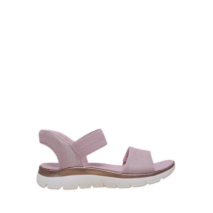 کفش روزمره زنانه اسکچرز مدل Slip-Ins Summits Sandal Sandal - Mauve