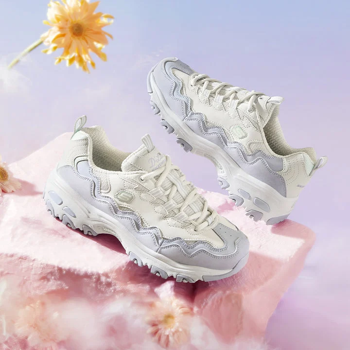 کفش روزمره زنانه اسکچرز مدل Sport D'Lites 1.0 - Get Wavy