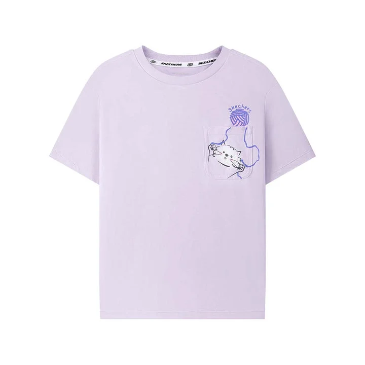 تیشرت دخترانه اسکچرز مدل L226K059