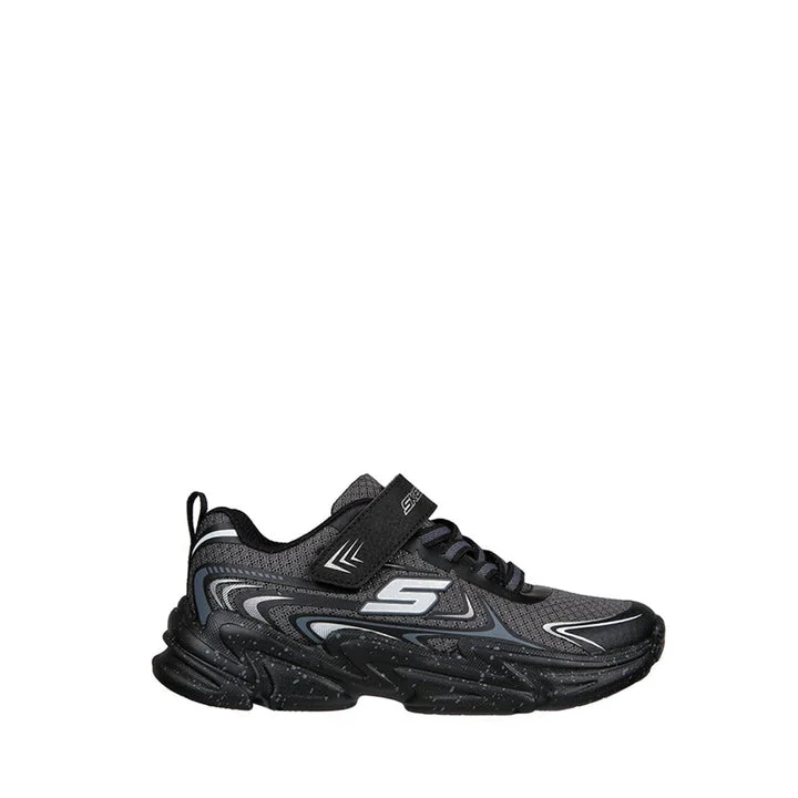 کفش مدرسه پسرانه اسکچرز مدل Wavetronic s - Charcoal