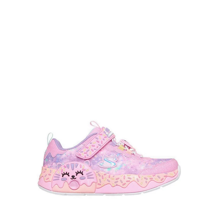 کفش مدرسه بچگانه اسکچرز مدل Donut Kitty s (Grade School / Teen)