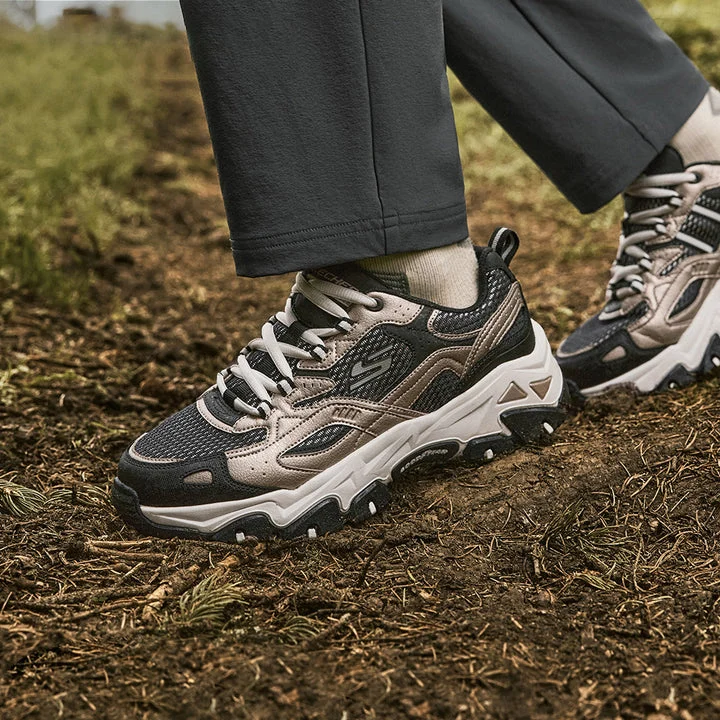 کفش طبیعت‌گردی مردانه اسکچرز مدل Outdoor D'Lites Hiker - Crowley Crest