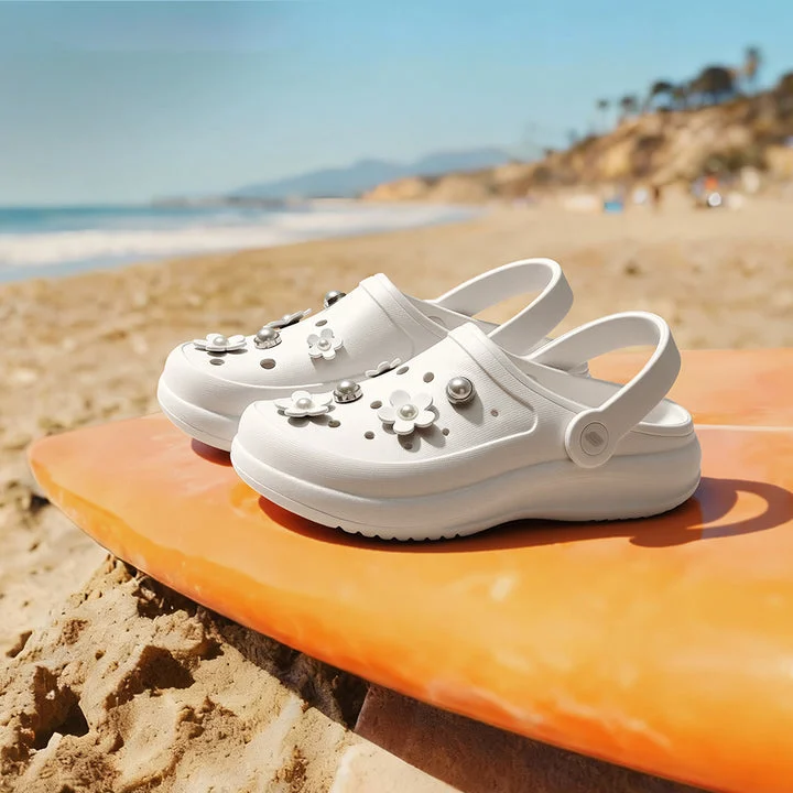 کفش صندل زنانه اسکچرز مدل Foamies Daisy Bits