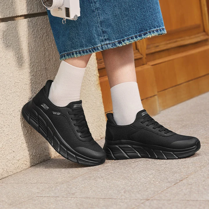 کفش روزمره زنانه اسکچرز مدل BOBS Sport Bobs B Flex Hi - Linear Force