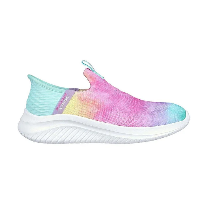 کفش روزمره دخترانه اسکچرز مدل Slip-ins: Ultra Flex 3.0 - Pastel Clouds