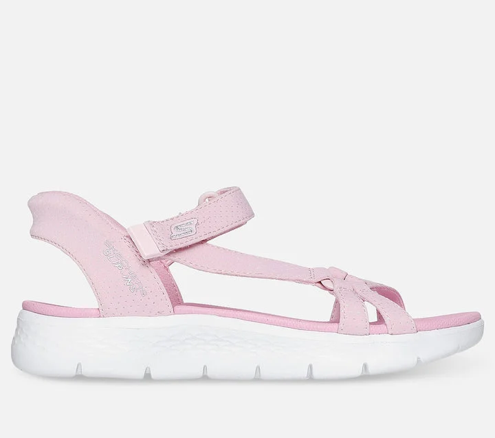 کفش پیاده‌روی دخترانه اسکچرز مدل Slip-ins: GO WALK Flex Sandal - Lots Of Sol