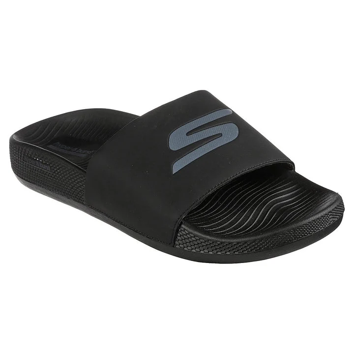 کفش پیاده‌روی مردانه اسکچرز مدل On-The-GO Hyper Slide - Deriver