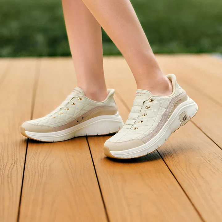 کفش روزمره زنانه اسکچرز مدل Sport Relaxed Fit Flex - Cozy Fit Luxe Legacy