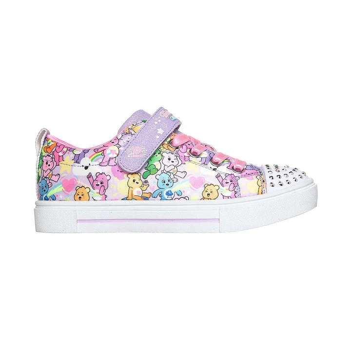 کفش روزمره دخترانه اسکچرز مدل Care Bears: Twinkle Toes Twinkle Sparks - Beary Friendly