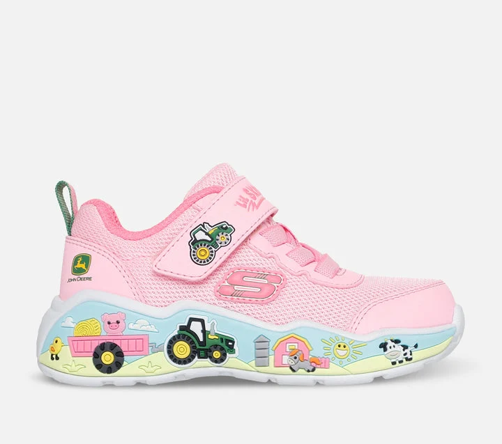 کفش روزمره دخترانه اسکچرز مدل John Deere: Play Scene - Farm Girlie