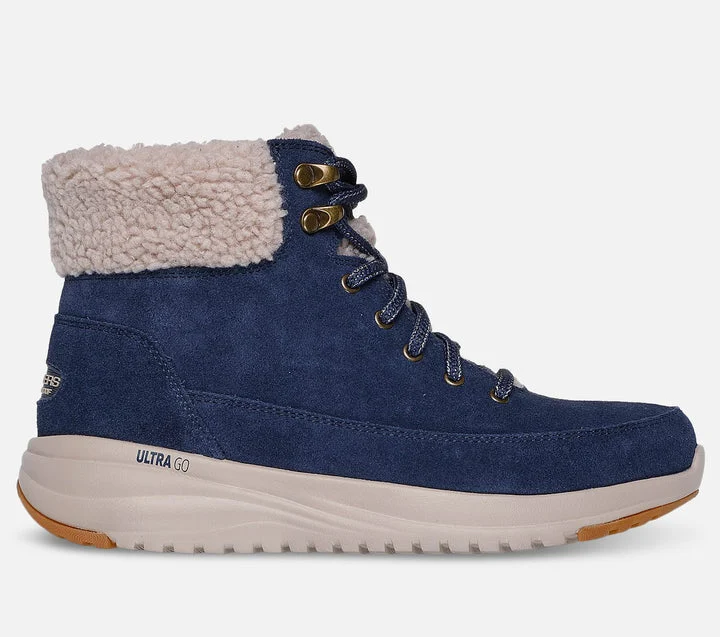 کفش بوت زنانه اسکچرز مدل On-The-Go Stellar - Winterize - Waterproof