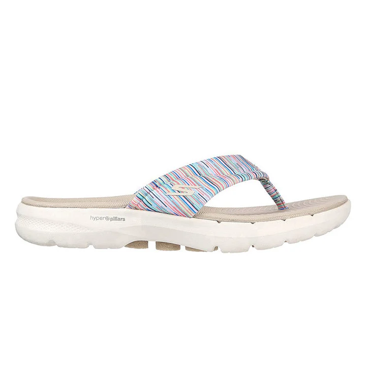 کفش پیاده‌روی زنانه اسکچرز مدل On-The-GO GOwalk 6 - Bright Daze