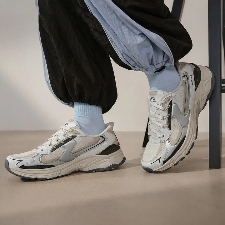 کفش روزمره زنانه اسکچرز مدل Sport Stamina Sport - Metallic muse